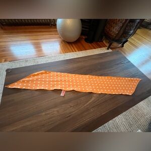 Orange Polka Dot Scarf